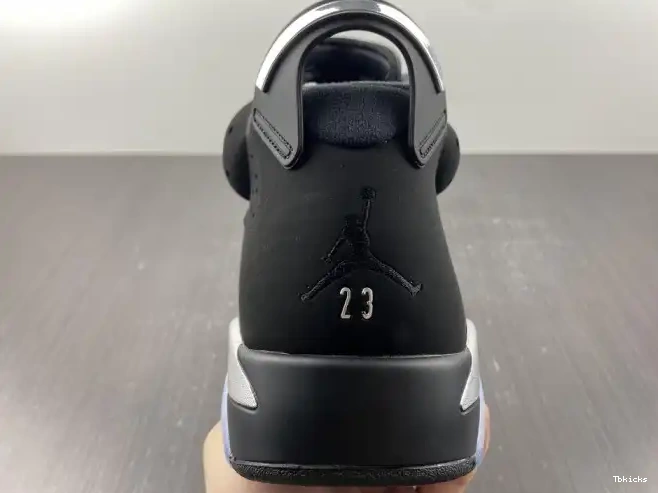 Rep TBK DX2836-001 Metallic Jordan Air 6 Silver 0509